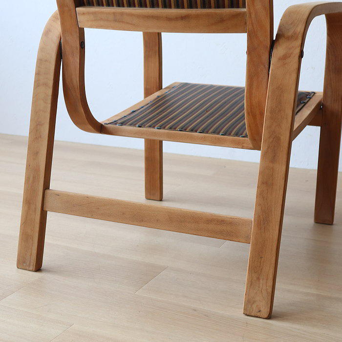 楽天市場】アンティーク 秋田木工 肘付イス ジャパニーズヴィンテージ