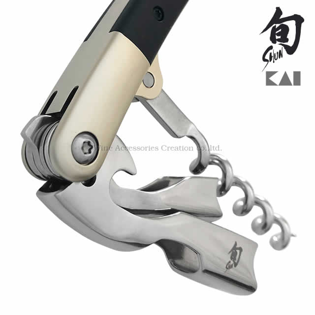 楽天市場】KAI 旬 shun ソムリエナイフ 【正規品】 SK100ST : ワイン