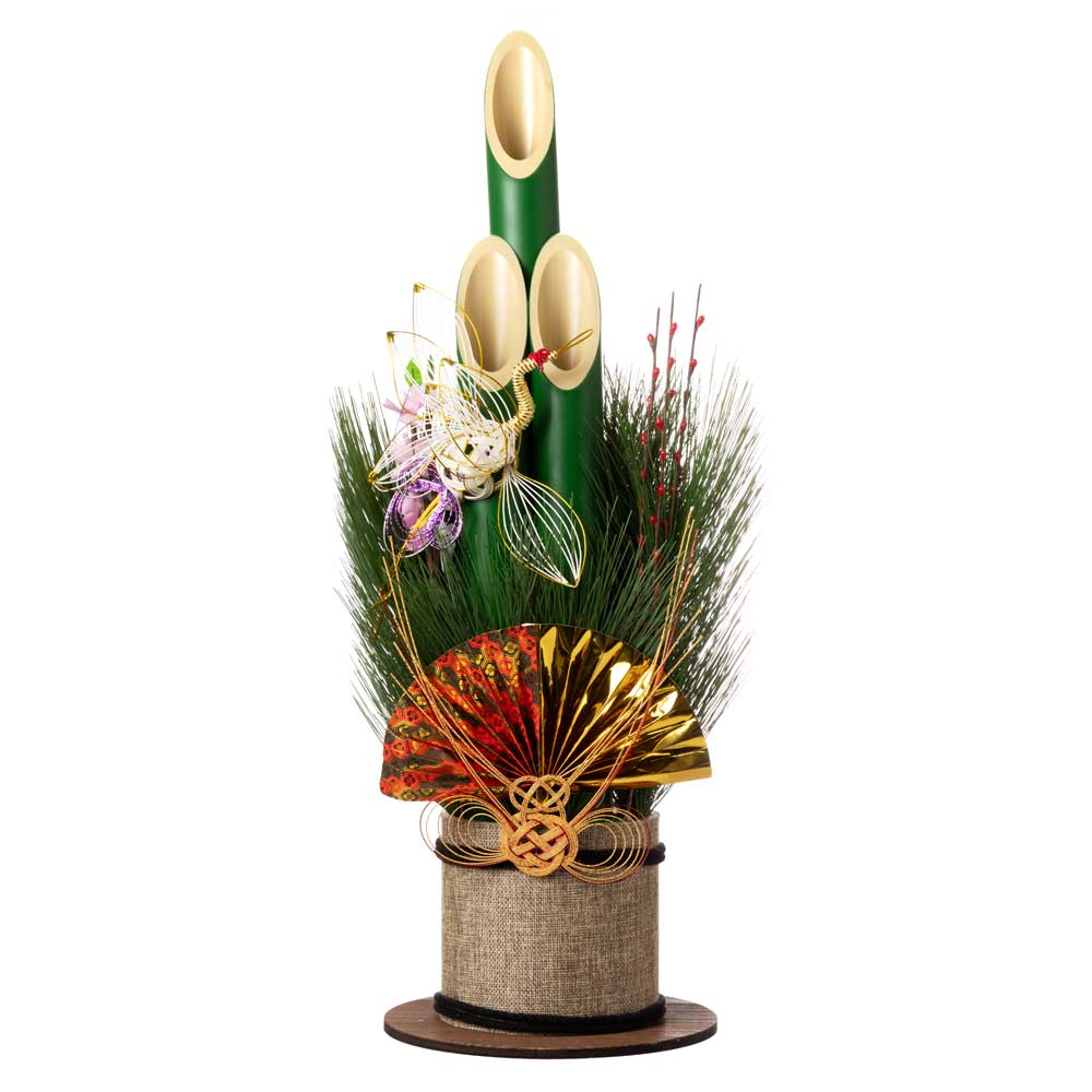 楽天市場】正月飾り 門松 大 春寿 (K11380) 外や玄関内スペースに気軽