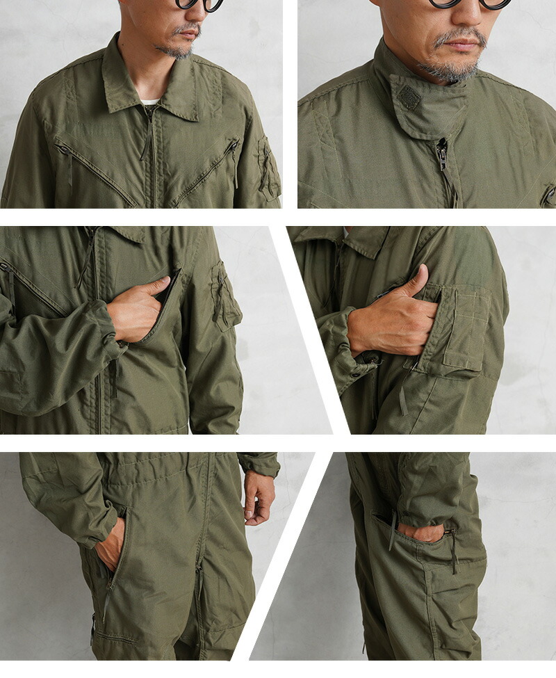 楽天市場】実物 USED 米軍 ノーメックス CVC タンカー カバーオール