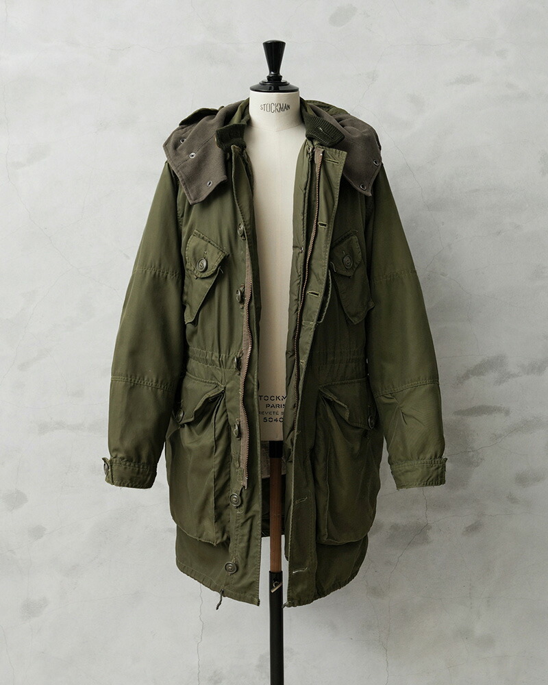 楽天市場】希少 実物 USED カナダ軍 ECW コンバット パーカー フル