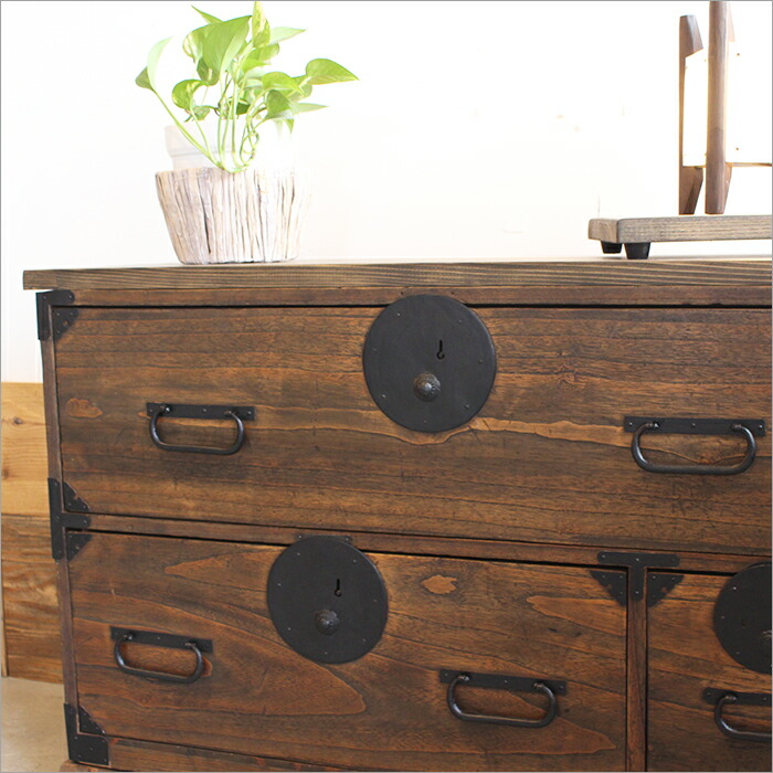 楽天市場】和箪笥 アンティーク 和ダンス 古箪笥 時代箪笥 和風 飾り棚