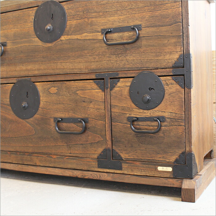 楽天市場】和箪笥 アンティーク 和ダンス 古箪笥 時代箪笥 和風 飾り棚