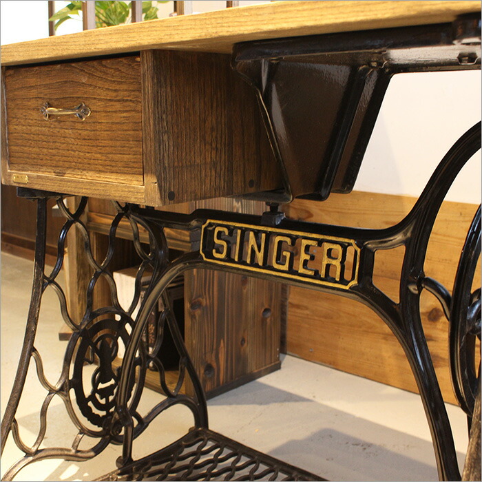 楽天市場】家財便無料 Singer社製 シンガー工業用 アンティーク ミシン