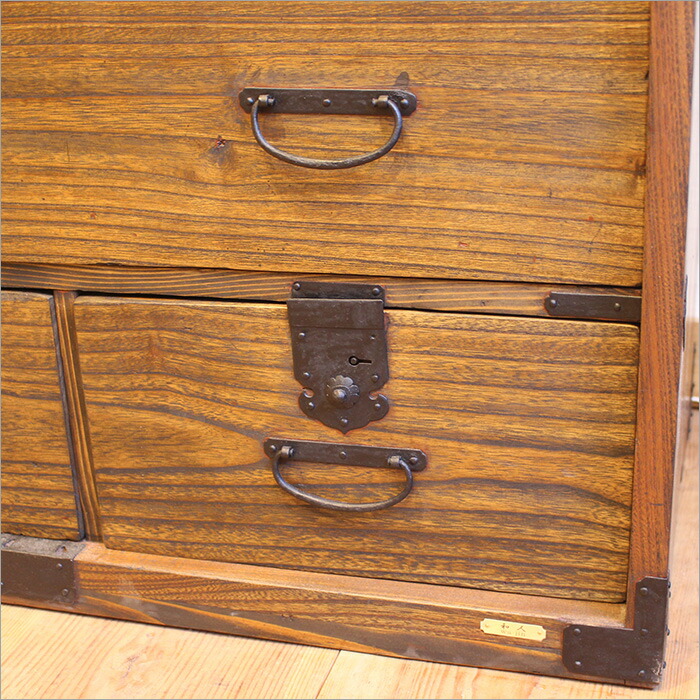 楽天市場】和箪笥 和ダンス ローチェスト リメイク品 幅85cm 高さ90cm