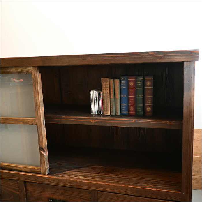 楽天市場】水屋箪笥 リメイク 食器棚 幅175cm 昭和初期 古民家家具