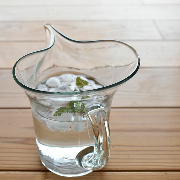 楽天市場】奥原硝子製造所 ペリカンピッチャー（高さ18.0cm） 琉球