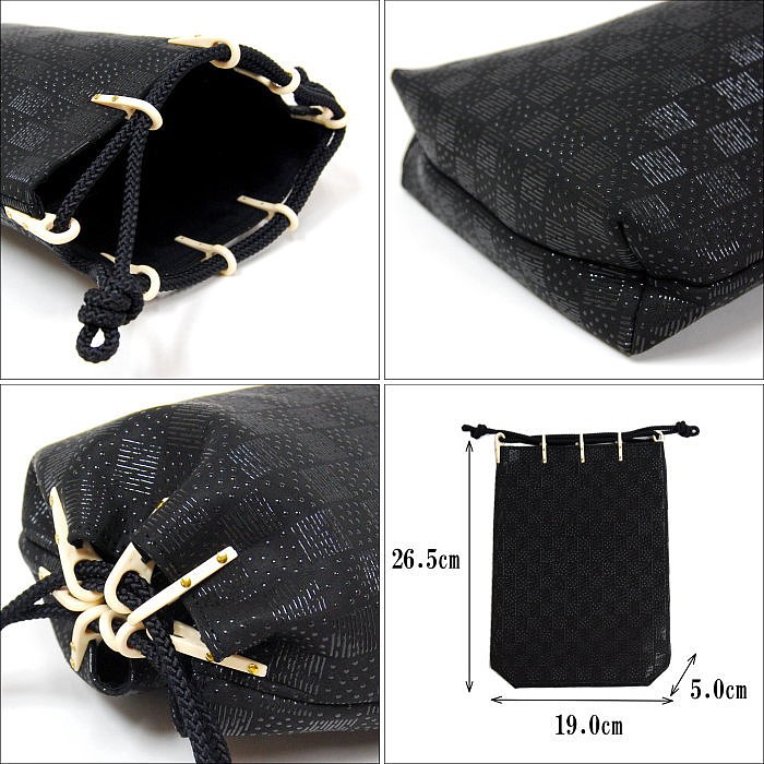 楽天市場】印伝 合切袋 印傳屋 巾着 信玄袋 3005 和柄 メンズ 男性用