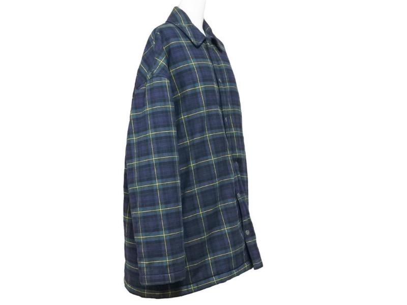 楽天市場】BALENCIAGA バレンシアガ チェック ダウンジャケット