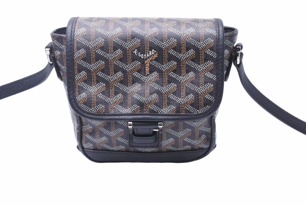 楽天市場】極美品 GOYARD GRAND BLEU ゴヤール グランブルーPM