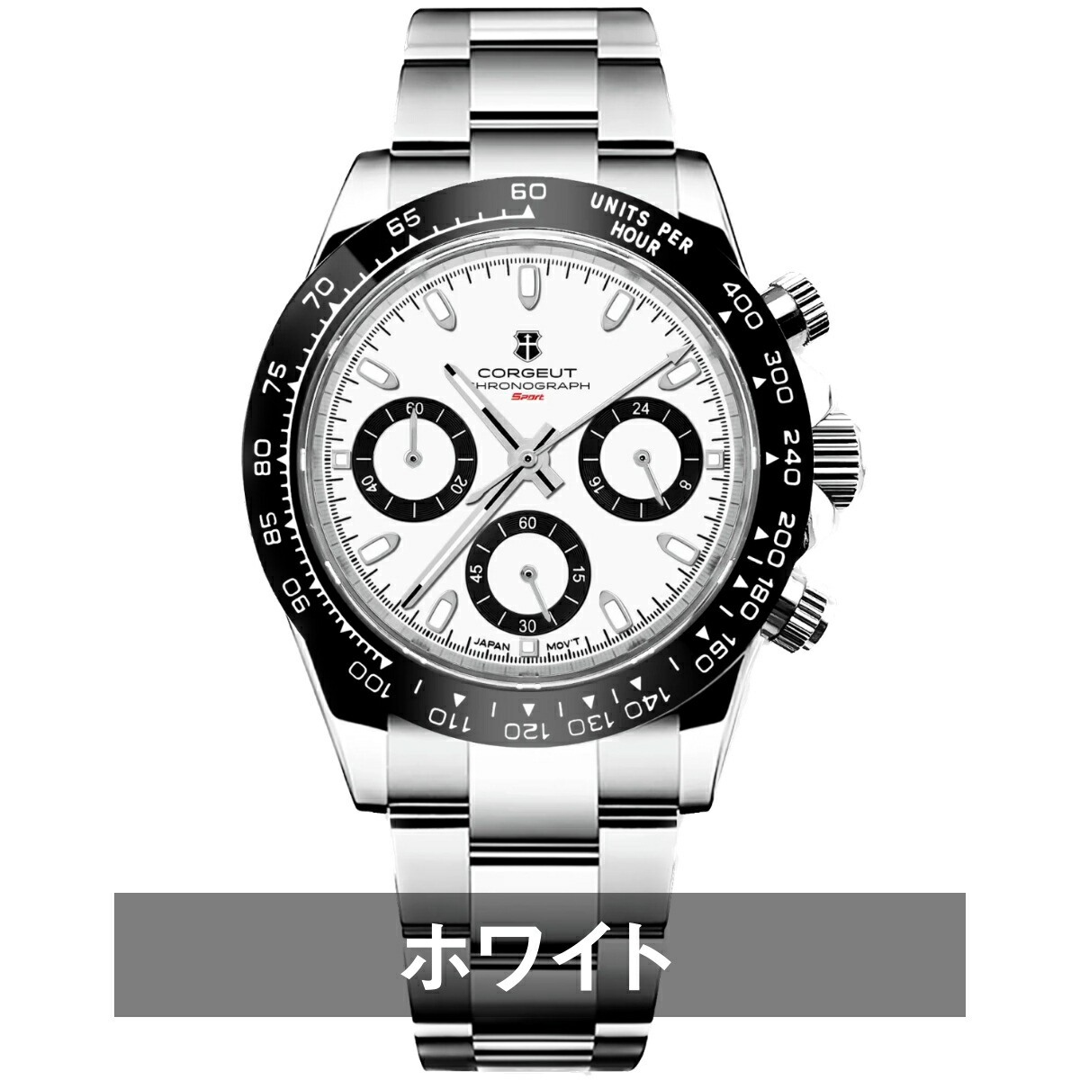 楽天市場】腕時計 メンズ 40代 50代 クロノグラフ オマージュウォッチ