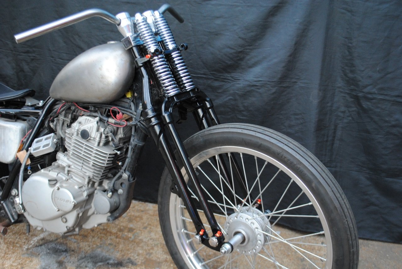 楽天市場】部品屋K&W 74スプリンガーフォークキット グラストラッカー