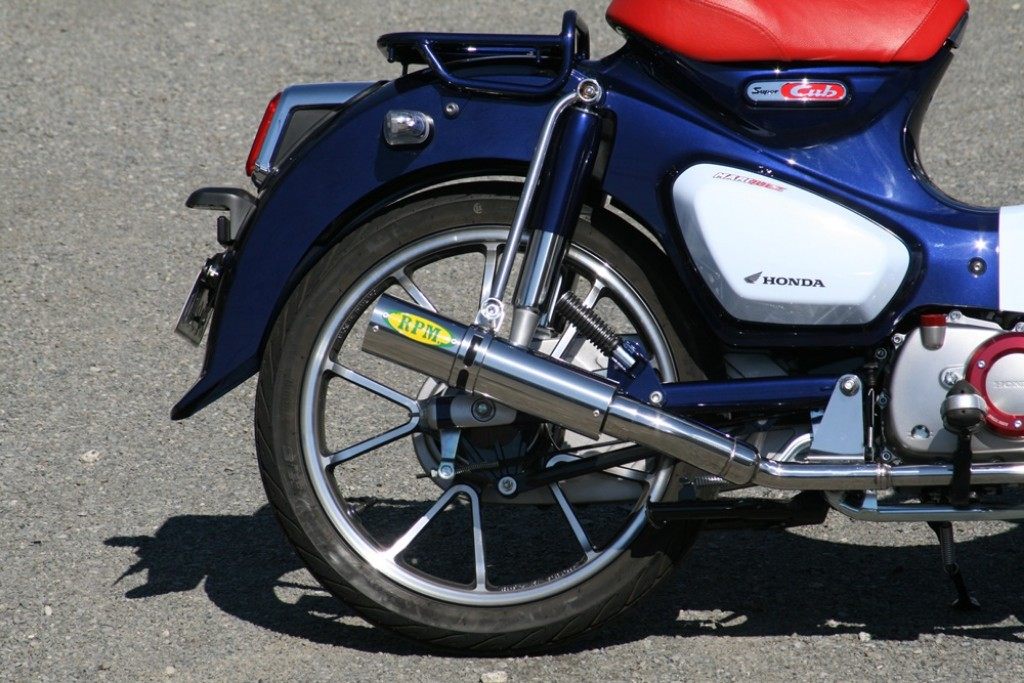 楽天市場】RPM アールピーエム フルエキゾーストマフラー スーパーカブ