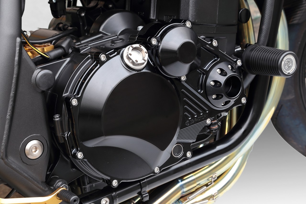 楽天市場】K-FACTORY ケイファクトリー クラッチカバー TYPE2 ZRX1200