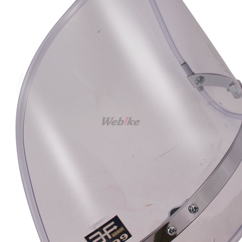 楽天市場】旭風防 アサヒ風防 No99 ミニウインドシールド W650専用