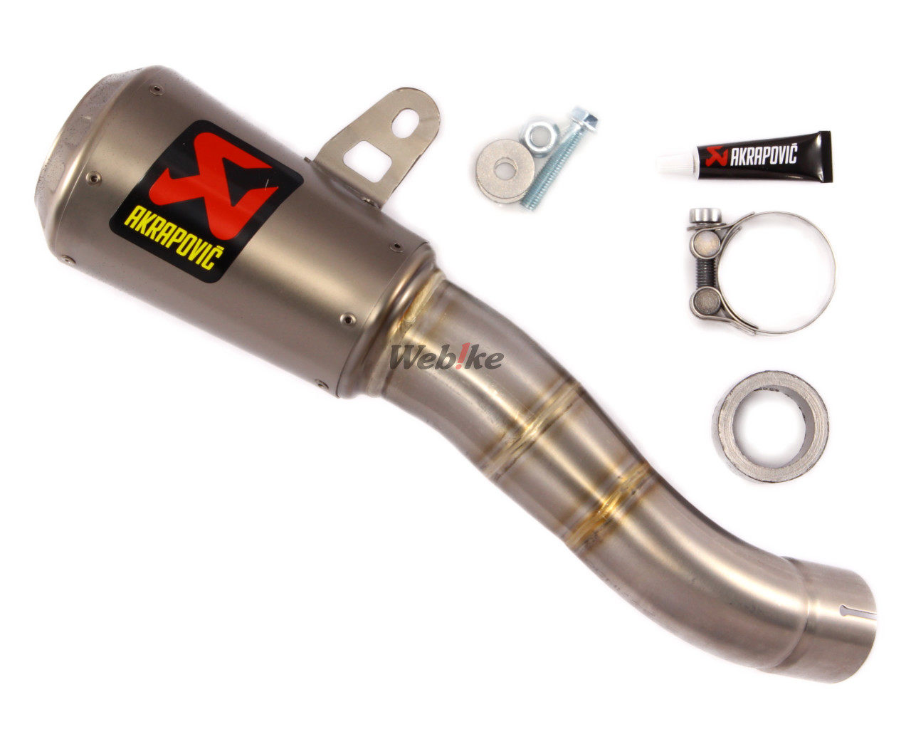 楽天市場】AKRAPOVIC アクラポビッチ SLIP ON LINE ステンレス(GP