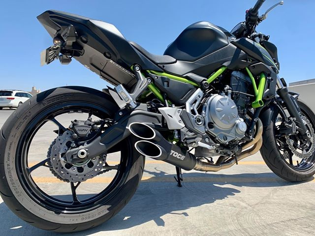 楽天市場】TOCE トゥース Razor Tip フルエキゾーストマフラー Z650