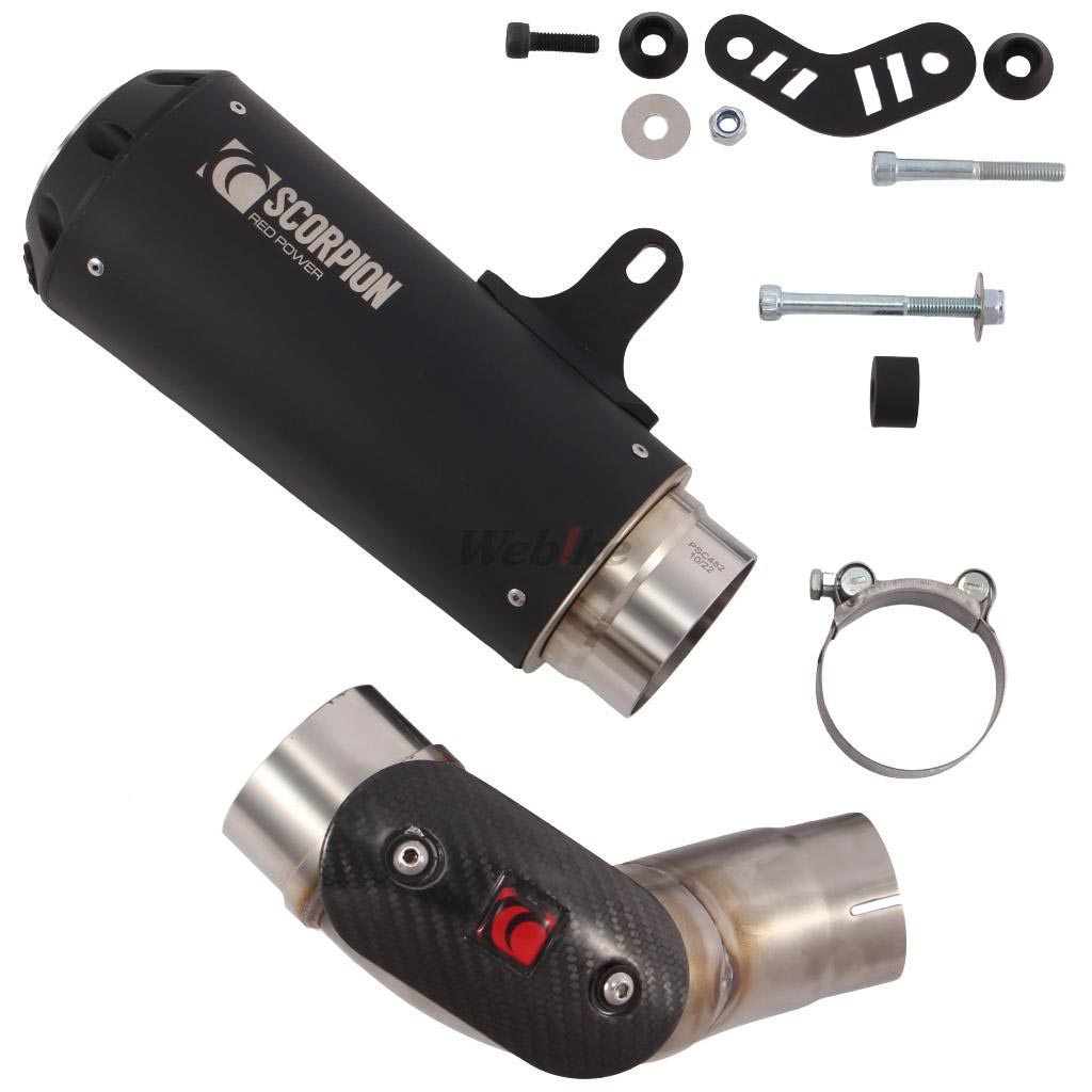 楽天市場】SCORPION スコーピオン レッドパワー スリップオンマフラー