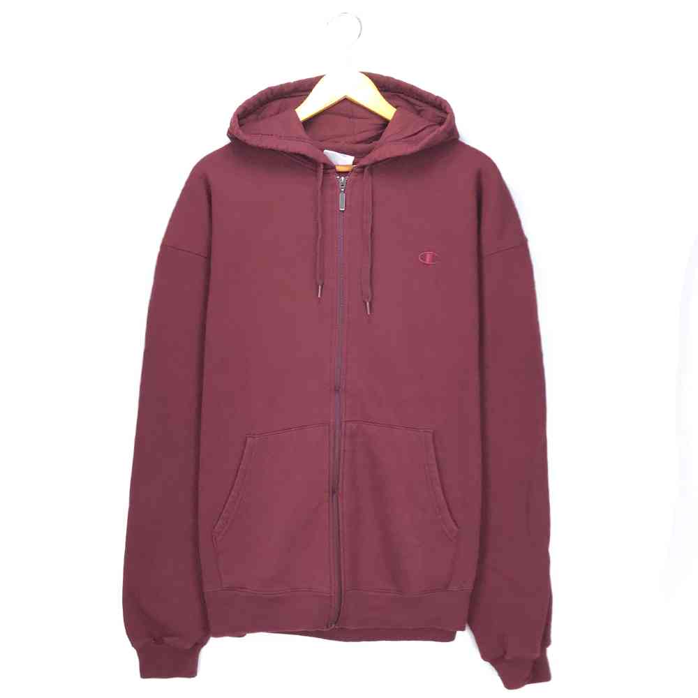 楽天市場】チャンピオン ZIPパーカ サイズ表記 XL レッド champion