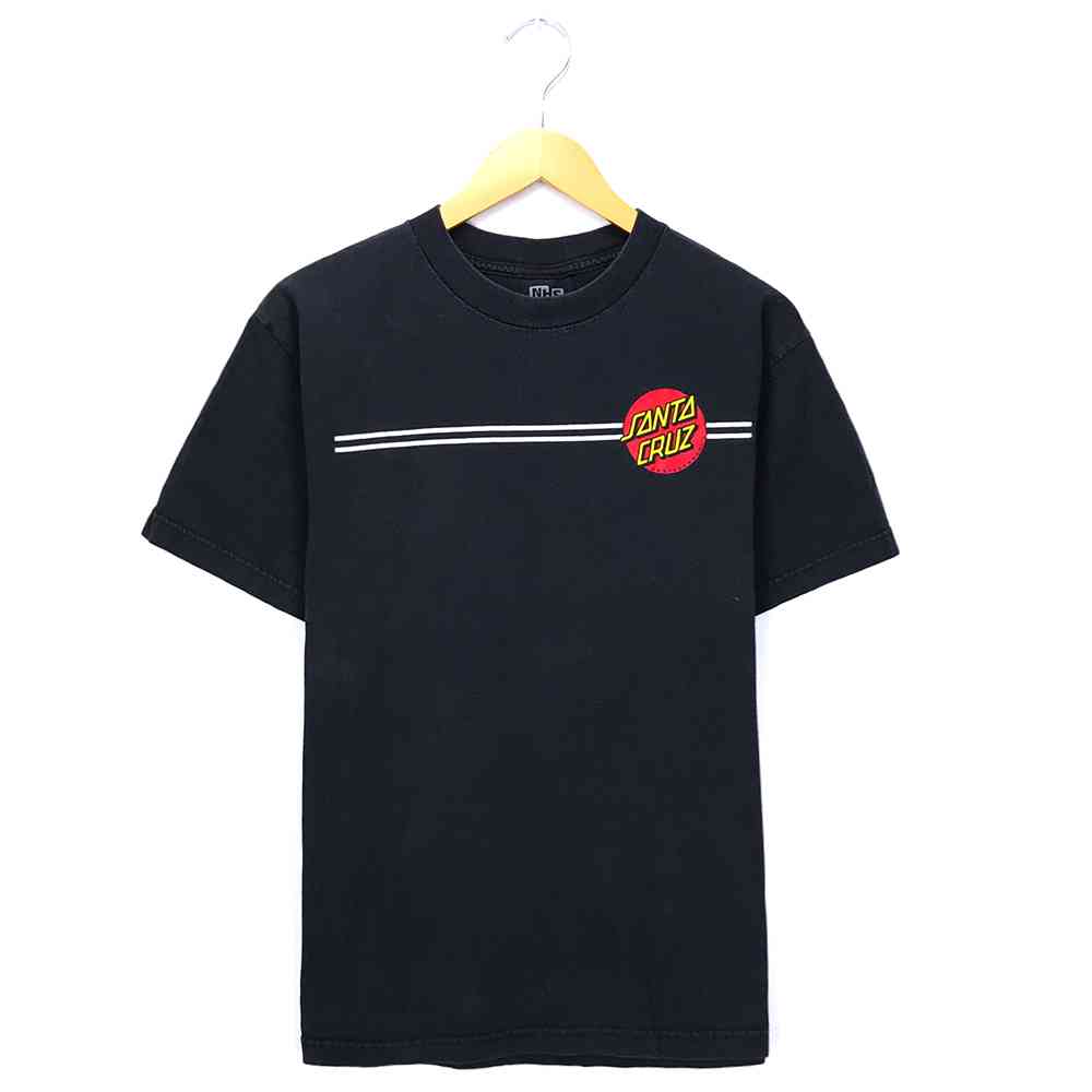 楽天市場】SANTA CRUZ スケートTシャツ サイズ表記 M ブラック 半袖