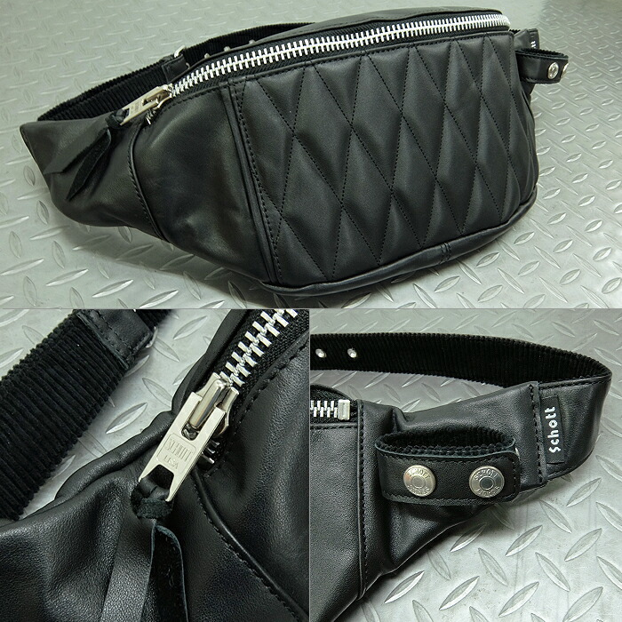楽天市場】Schott(ショット) PADDED BODY BAG[3109023] パデッドボディ