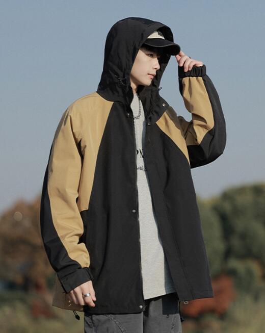 楽天市場】フード付き マウンテンパーカー メンズファッション 長袖