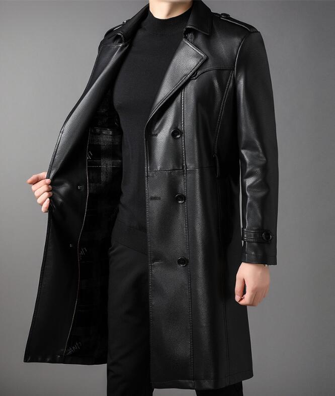 楽天市場】レザーPUコート チェスターコート フェイクレザージャケット