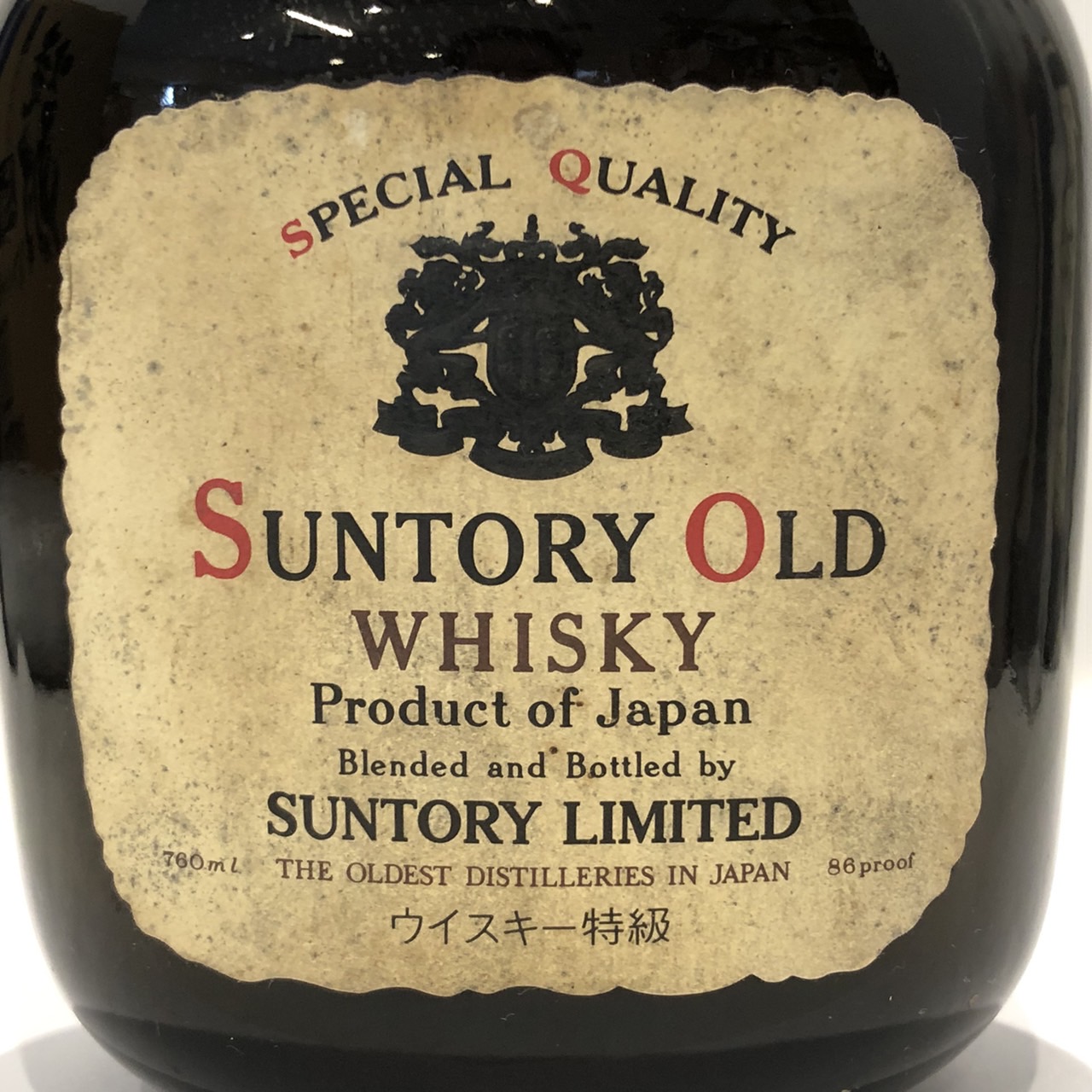 楽天市場】特級サントリー オールドSUNTORY OLD WHISKY760ml / 86proof