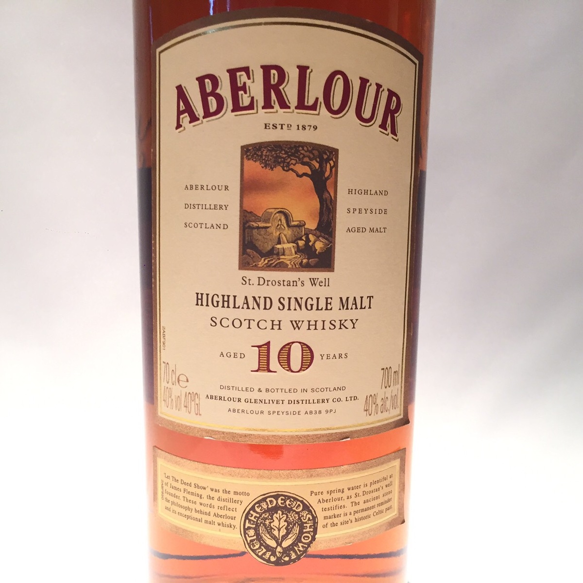 楽天市場】アベラワー 10年ABERLOUR AGED 10 YEARS70cl / 40％vol / 40