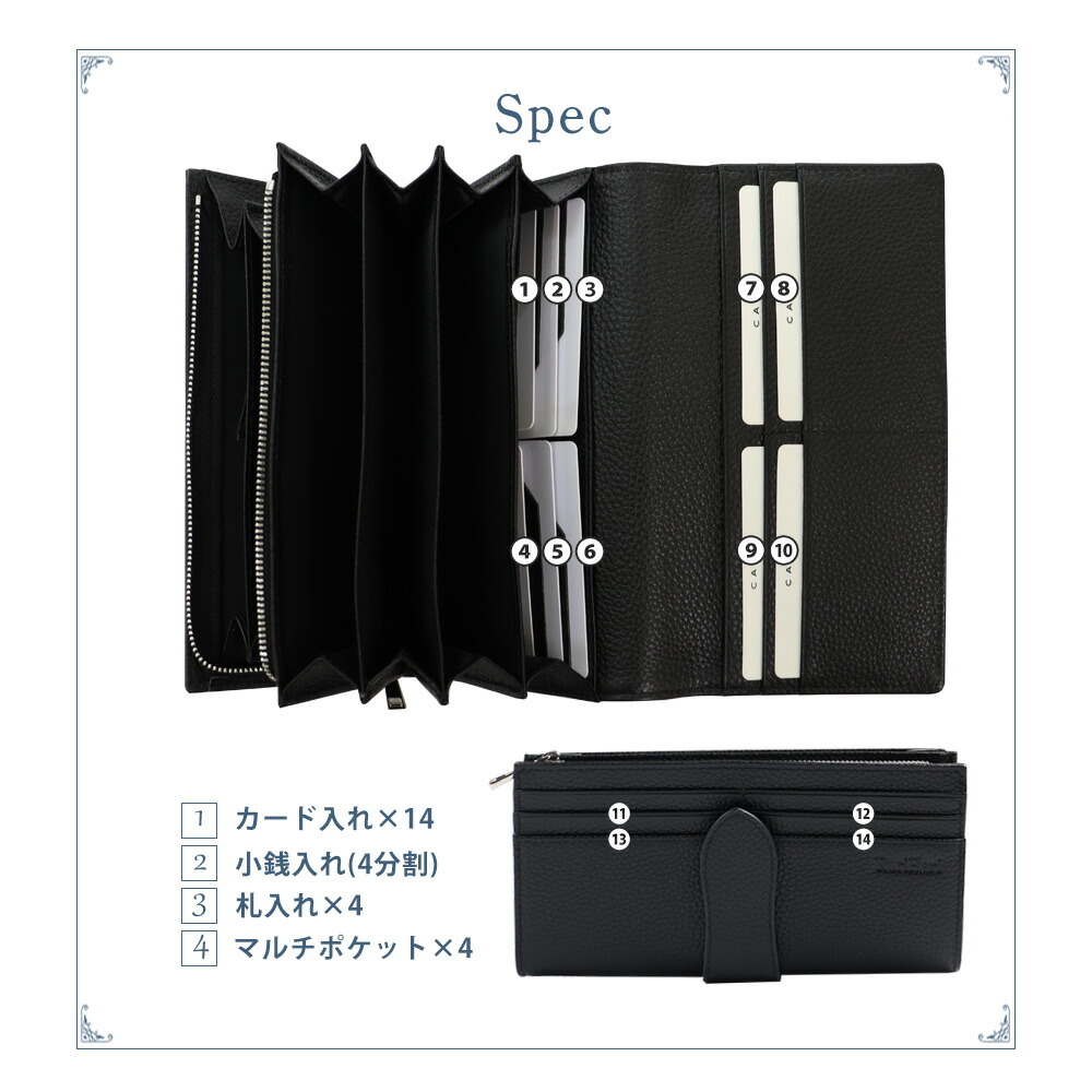 楽天市場】スーパーSALE価格☆ やりくり財布 小銭4分割 長財布