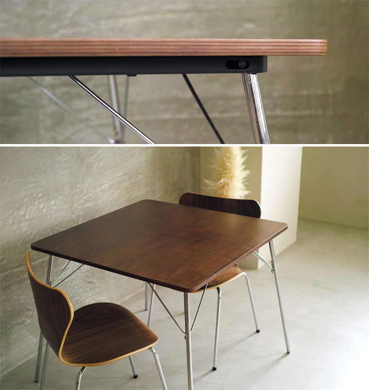 楽天市場】イームズ 折りたたみテーブル DTM-2 ダイニングテーブル