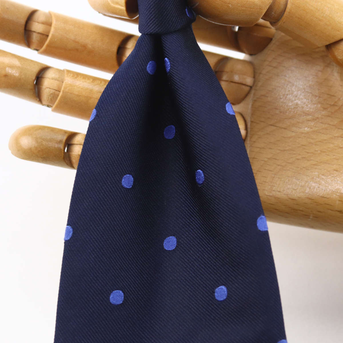 楽天市場】ジョンコンフォート ネクタイ ドット ネイビー レップ織り