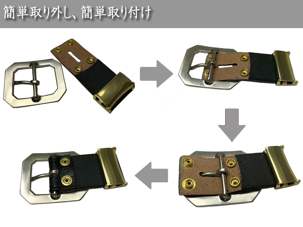 楽天市場】ベルト バックル 金具 バックルのみ シルバー ゴールド 40mm