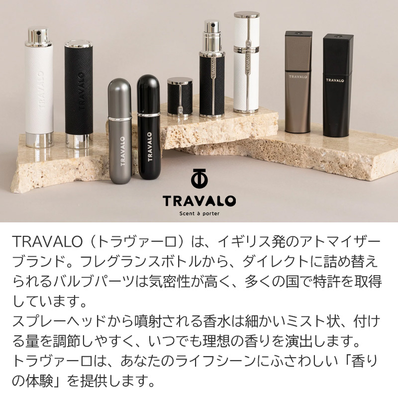 楽天市場】アトマイザー 【 TRAVALO 正規販売店 】 トラヴァーロ