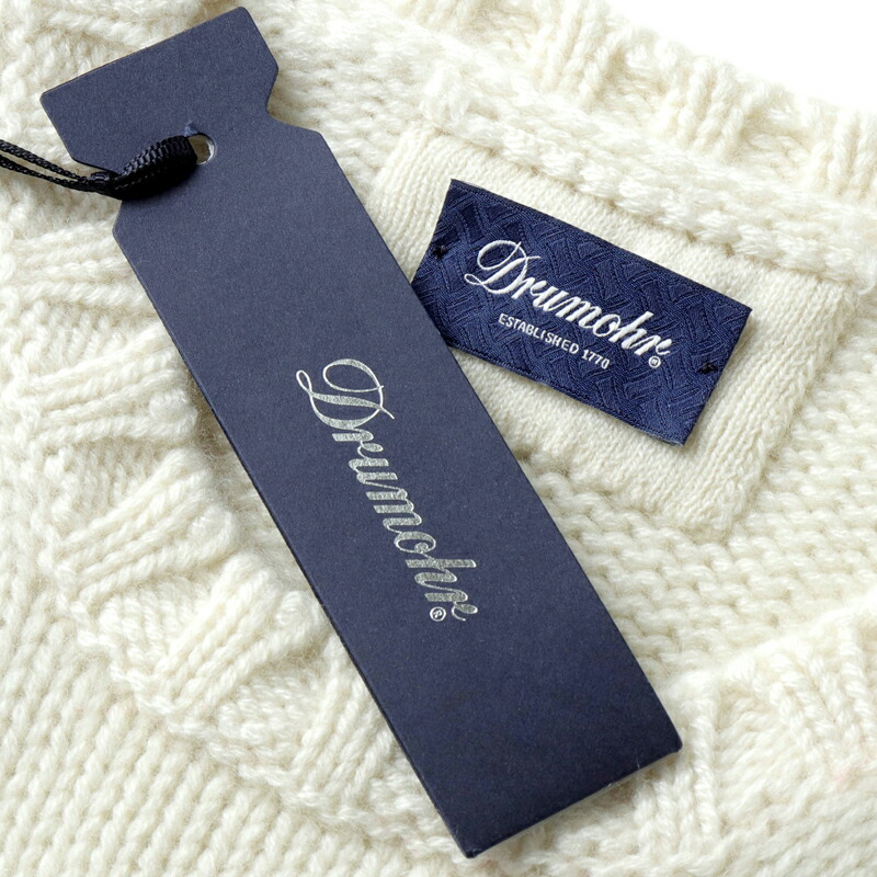 楽天市場】Drumohr / ドルモア｜カシミヤミドルゲージクルーネック