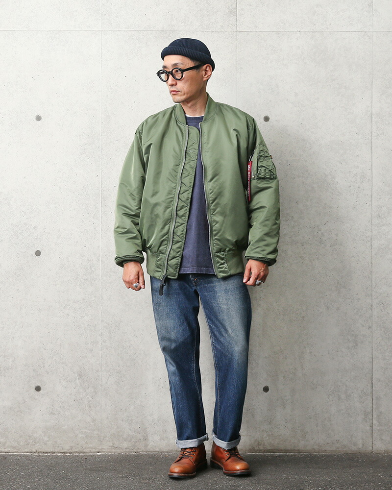 楽天市場】ALPHA アルファ TA0429 MA-1 CORE TALL フライトジャケット