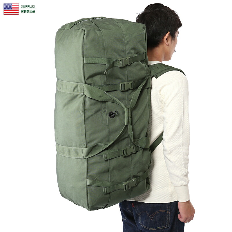 楽天市場】実物 新品 米軍 トランスポートダッフルバッグ OD #2