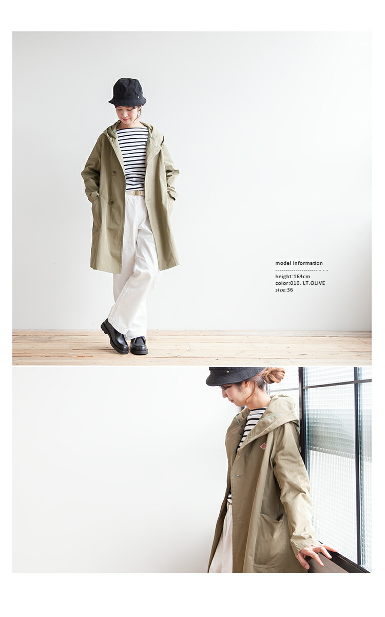 楽天市場】◇[JD-8849PDF] DANTON(ダントン) Double Cloth hood coat