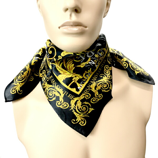 楽天市場】VERSACE JEANS COUTURE スカーフ ベルサーチ ヴェルサーチェ