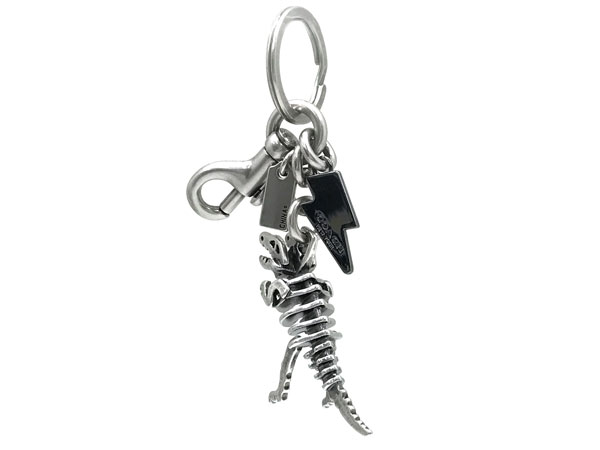 楽天市場】COACH コーチ 恐竜 キーホルダー ティーレックス シルバー