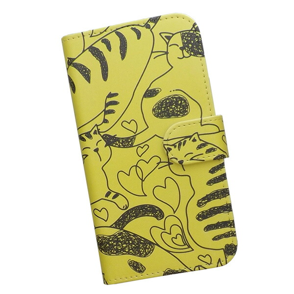 楽天市場】スマホケース 手帳型 全機種対応 プリントケース 猫 動物