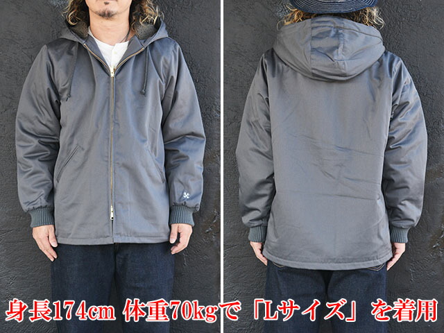 楽天市場】全4色【BLUCO/ブルコ】2024AW「Winter Hooded Work Coat