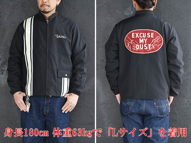 楽天市場】【WEIRDO/ウィアード】2024SS「Racing Jacket”EXCUSE MY