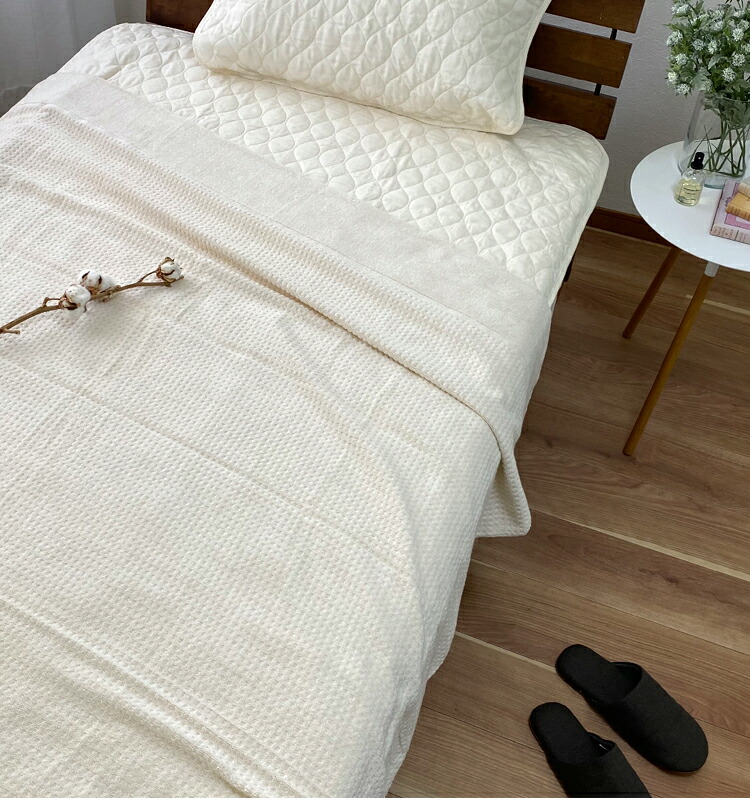 楽天市場】日本製 オーガニックコットン タオルケット 【シングル】145