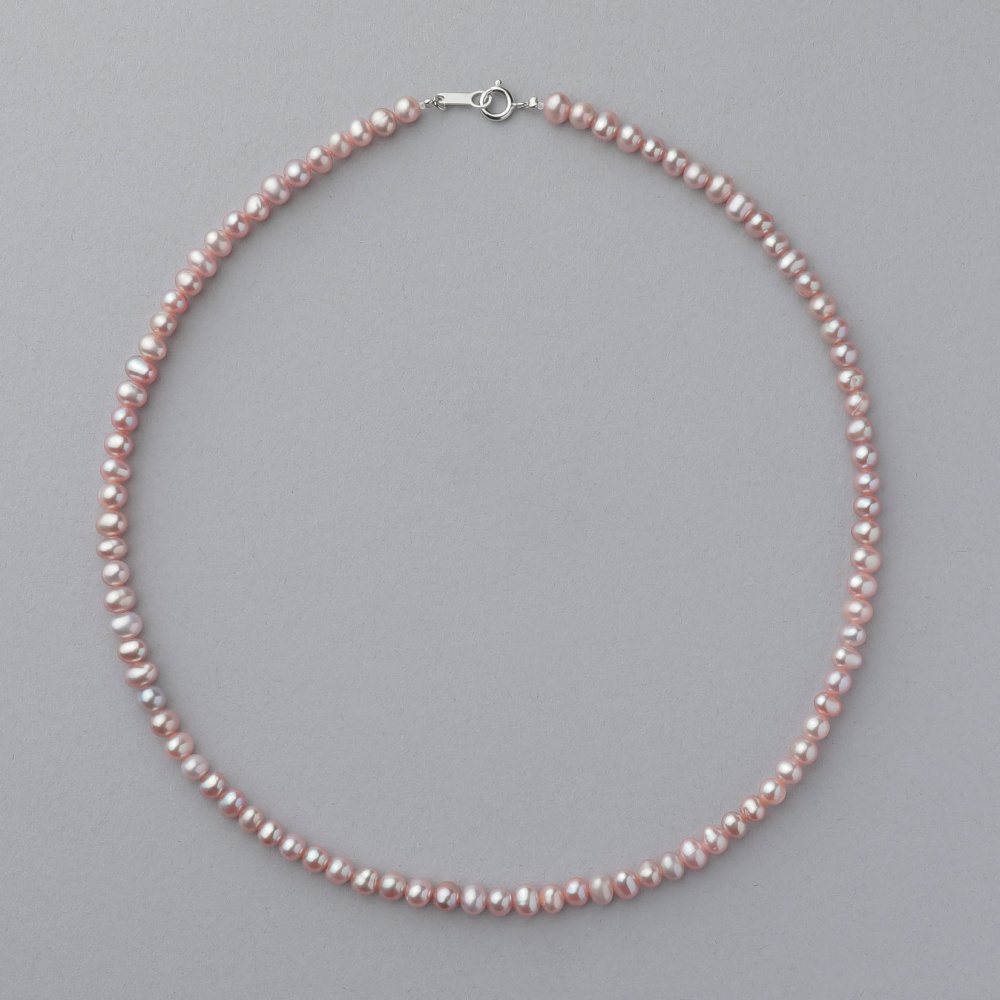 楽天市場】【WEB限定】淡水真珠 ネックレス 4.0-5.0mm ピンク