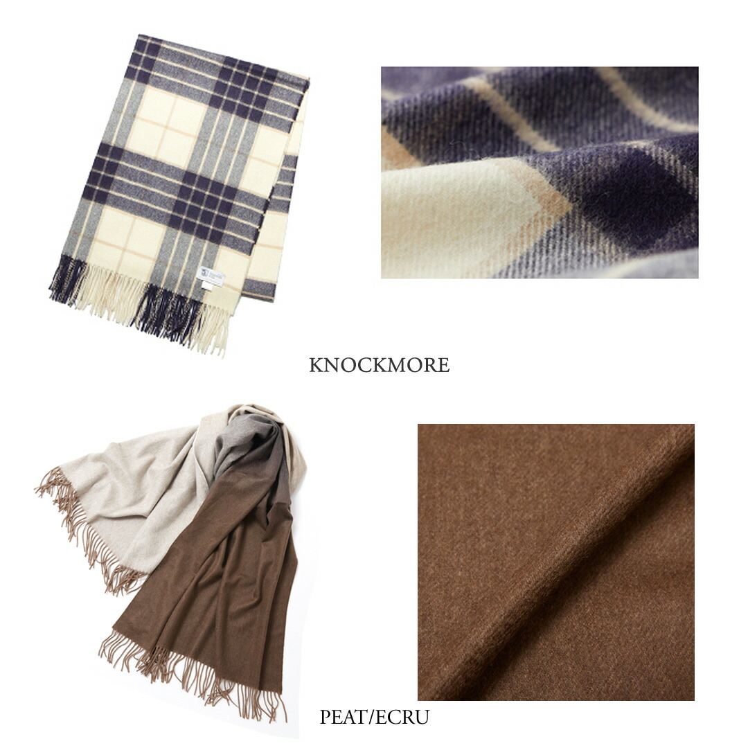 楽天市場】ジョンストンズ JOHNSTONS カシミア大判 タータンチェック