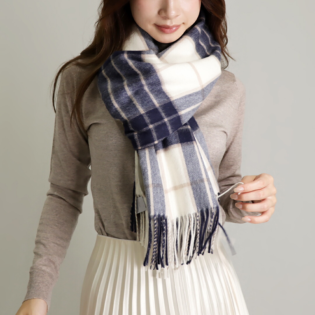 楽天市場】ジョンストンズ JOHNSTONS カシミア大判 タータンチェック