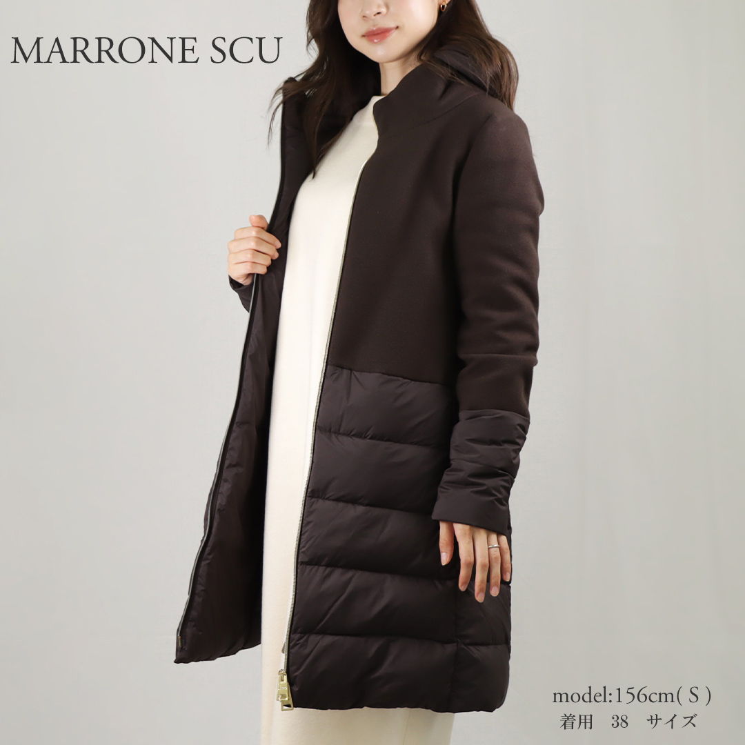 楽天市場】ヘルノ HERNO レディース ダウンコート ウール切替