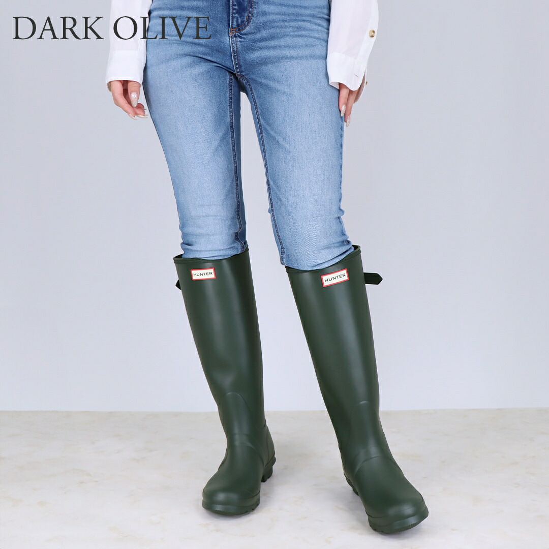楽天市場】ハンター HUNTER レインブーツ 長靴 ロングブーツ シューズ