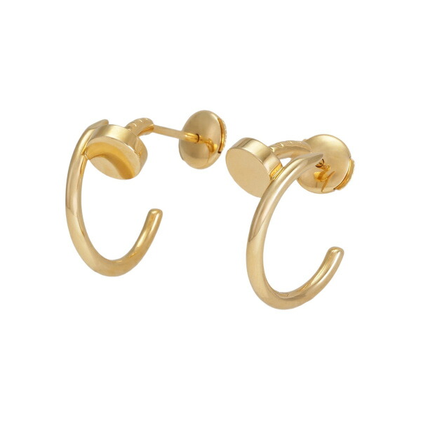 楽天市場】カルティエ ジュストアンクル K18イエローゴールド ピアス